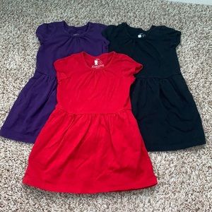 Set of 3 primary dresses